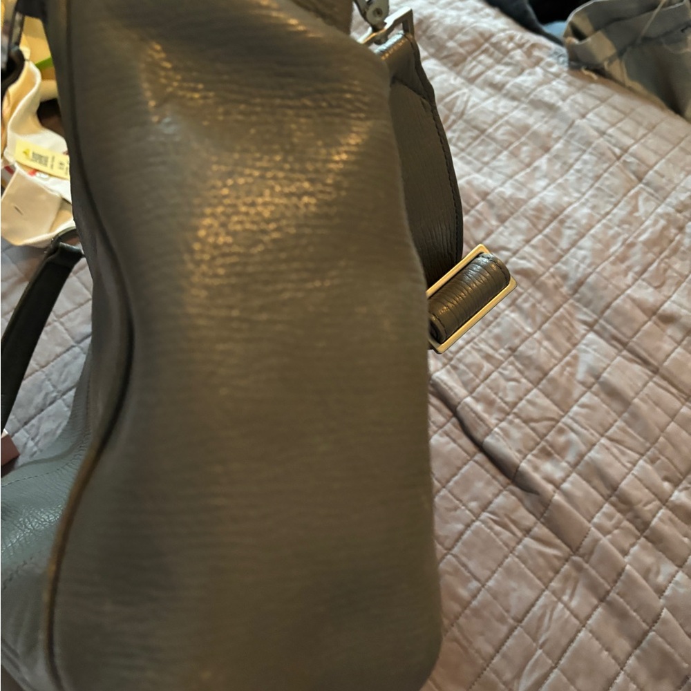 Hammitt Elegant Gray Leather classic Bag - Picture 10 of 16
